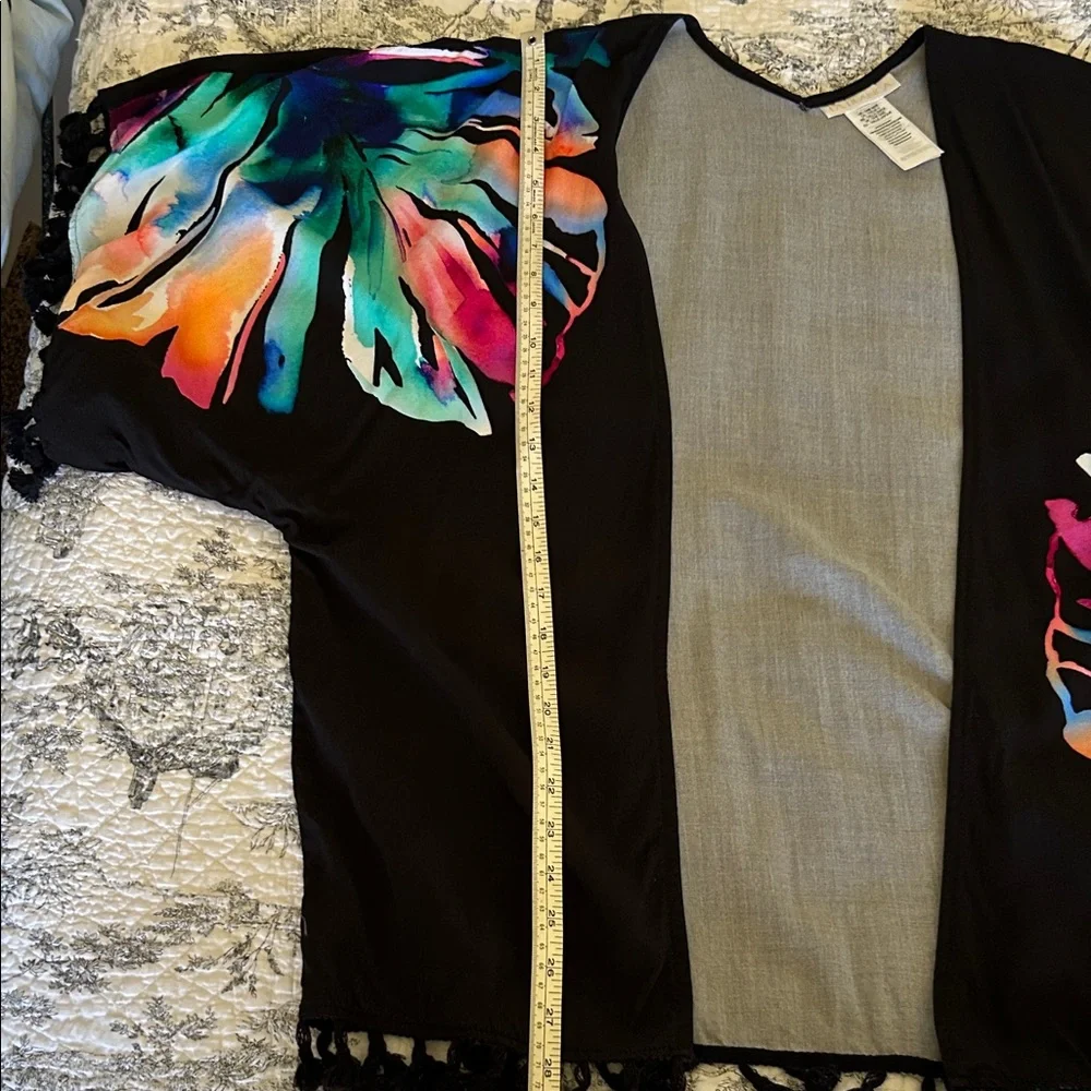 La Blanca Vibrant Floral Swim Coverup - Picture 8 of 11